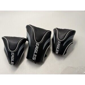NFL Philadelphia Eagles Golf Club Contour Head Covers 1-3-X, Set of 3 Team Golf